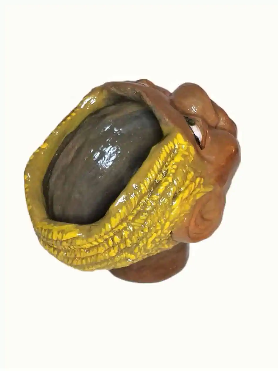 Ceramic Child Small Planter Ships Free - Image 4